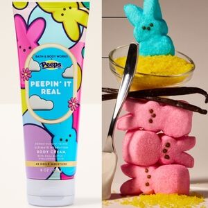 Bath & Body Works Peeps Peepin' It Real Body Cream 8oz NEW